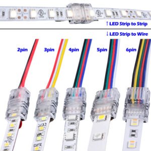 led strip to wire connector