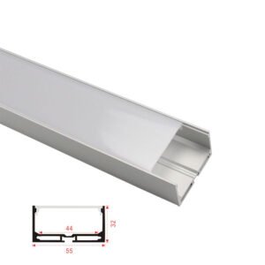 Aluminium stretch ceiling profile, large aluminium channel for office LED lightings1