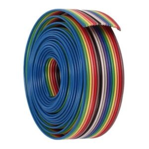 16P cable rainbow flat wire welding cable connector wire ribbon extension cable