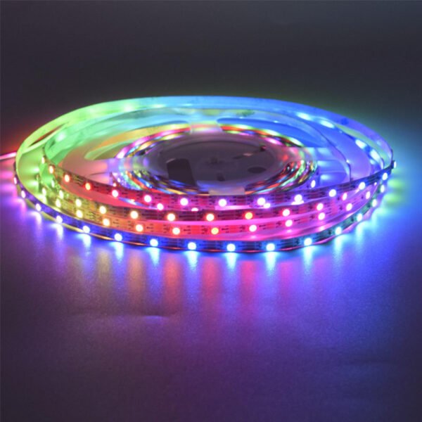 5mm Width Addressable LED Tape -60LEDs/M SK6812 3535 SMD LED Pixel Light Strip 4